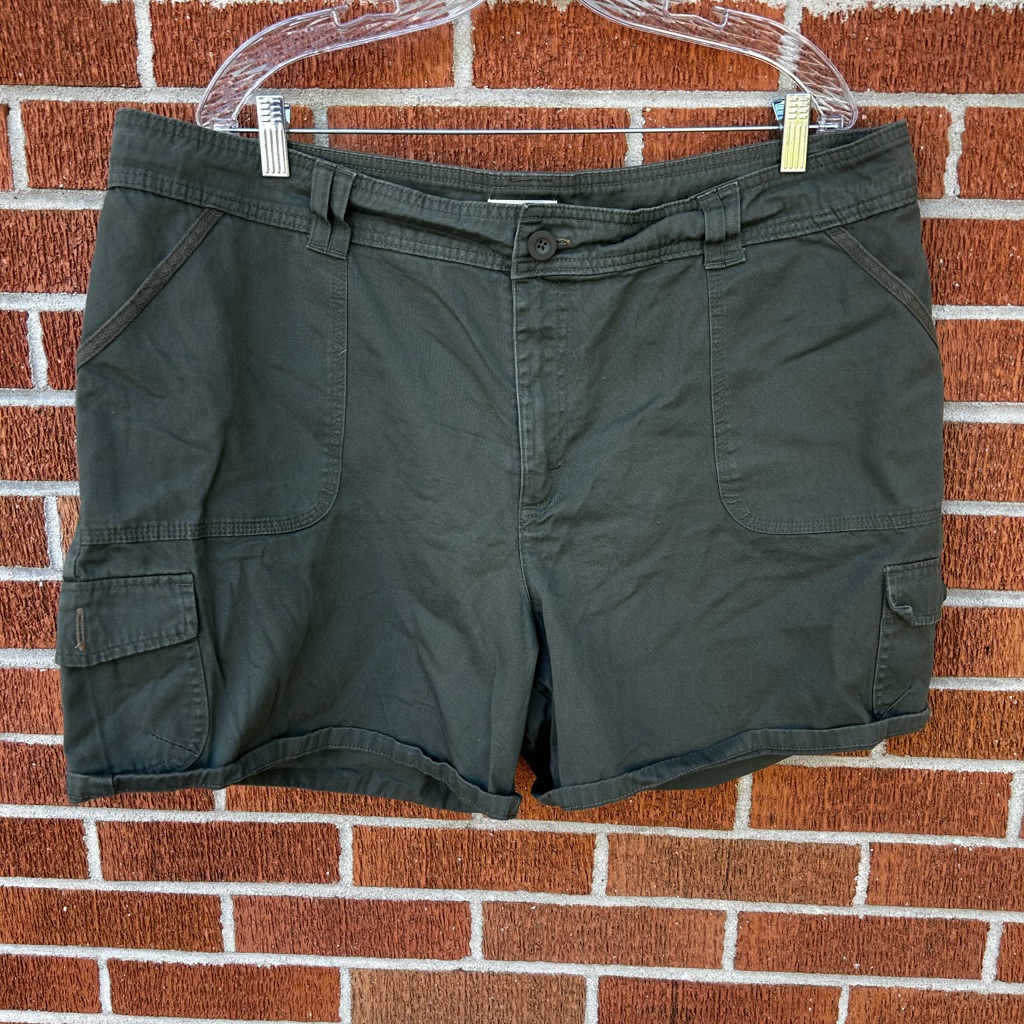 Lee Camo Green Cargo Short